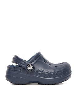 Crocs Klapki C-BAYA LINED CLOG T 207501-463 Granatowy ze sklepu MODIVO w kategorii Klapki dziecięce - zdjęcie 184256760
