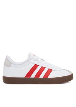 adidas Sneakersy VL COURT 3.0 K IH3484 Biały ze sklepu MODIVO w kategorii Buty sportowe dziecięce - zdjęcie 184256770