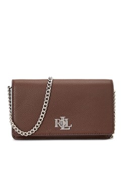 Torebka LAUREN RALPH LAUREN 432942073008 Bordowy ze sklepu eobuwie.pl w kategorii Kopertówki - zdjęcie 184257202