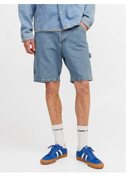 Jack&Jones Szorty jeansowe Jjitony 12252719 Niebieski Loose Fit ze sklepu MODIVO w kategorii Spodenki męskie - zdjęcie 184257652