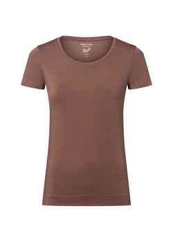 Marie Lund T-shirt damski Kobiety Dżersej mocca jednolity ze sklepu vangraaf w kategorii Bluzki damskie - zdjęcie 184257720