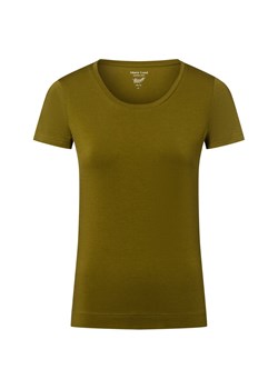 Marie Lund T-shirt damski Kobiety Dżersej oliwkowy jednolity ze sklepu vangraaf w kategorii Bluzki damskie - zdjęcie 184257723