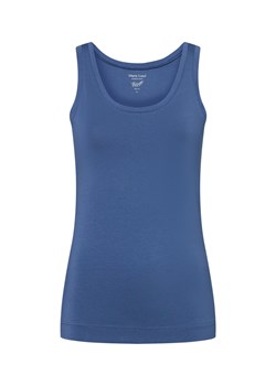 Marie Lund Top damski Kobiety Bawełna niebieski jednolity ze sklepu vangraaf w kategorii Bluzki damskie - zdjęcie 184258960