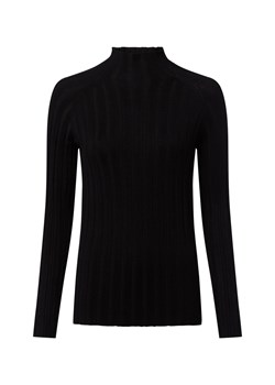 Marie Lund Sweter damski z dzianiny Kobiety dzianina grubo tkana czarny jednolity ze sklepu vangraaf w kategorii Swetry damskie - zdjęcie 184258972