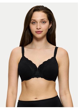 Triumph Biustonosz z fiszbiną Ladyform Soft 10166306 Czarny ze sklepu MODIVO w kategorii Biustonosze - zdjęcie 184259390