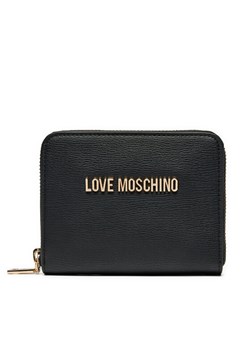 LOVE MOSCHINO Mały Portfel Damski JC5702PP0LLD0000 Czarny ze sklepu MODIVO w kategorii Portfele damskie - zdjęcie 184259393