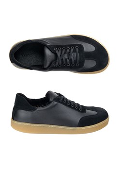 Buty męskie barefoot minimalistyczne skórzane 0248W czarne ze sklepu butyolivier w kategorii Półbuty męskie - zdjęcie 184259500