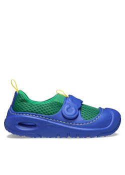 Półbuty Crocs Swiftwater Splash 210619 Zielony ze sklepu eobuwie.pl w kategorii Buty sportowe dziecięce - zdjęcie 184260640