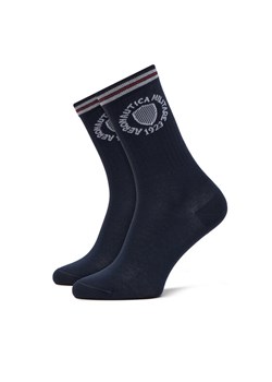Aeronautica Militare Skarpety wysokie unisex 251CZ015DL561 Granatowy ze sklepu MODIVO w kategorii Skarpetki damskie - zdjęcie 184260993