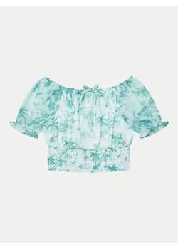 Guess Bluzka J5GH00 WA2T0 Kolorowy Regular Fit ze sklepu MODIVO w kategorii Bluzki dziewczęce - zdjęcie 184261644