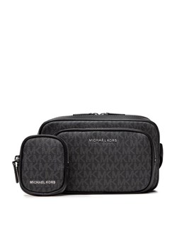 Saszetka MICHAEL Michael Kors Hudson 33U2LHDC2B Czarny ze sklepu eobuwie.pl w kategorii Saszetki - zdjęcie 184262370