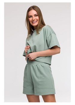 Be Wear Szorty dresowe w kolorze miętowym ze sklepu Limango Polska w kategorii Szorty - zdjęcie 184263262