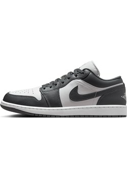 Buty męskie Air Jordan 1 Low - Szary ze sklepu Nike poland w kategorii Buty sportowe męskie - zdjęcie 184264230