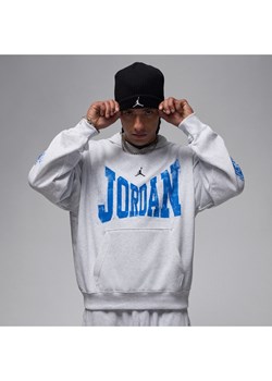 Męska uniwersytecka bluza z kapturem Jordan Brooklyn - Brązowy ze sklepu Nike poland w kategorii Bluzy męskie - zdjęcie 184264251