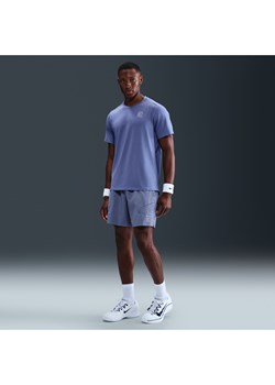 Męskie spodenki do tenisa 15 cm Dri-FIT NikeCourt Advantage - Niebieski ze sklepu Nike poland w kategorii Spodenki męskie - zdjęcie 184264253