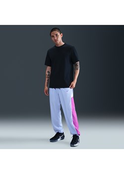 Męskie spodnie do koszykówki z tkaniny Nike Icon - Niebieski ze sklepu Nike poland w kategorii Spodnie męskie - zdjęcie 184264271