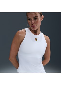 Damska koszulka tenisowa bez rękawów Dri-FIT NikeCourt Slam - Biel ze sklepu Nike poland w kategorii Bluzki damskie - zdjęcie 184264311