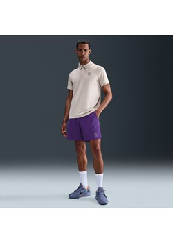 Męskie spodenki do tenisa 15 cm Dri-FIT NikeCourt Advantage - Fiolet ze sklepu Nike poland w kategorii Spodenki męskie - zdjęcie 184264444