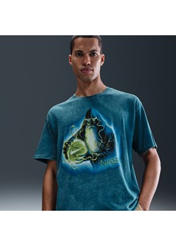 Męski T-shirt do koszykówki Nike - Niebieski ze sklepu Nike poland w kategorii T-shirty męskie - zdjęcie 184264463