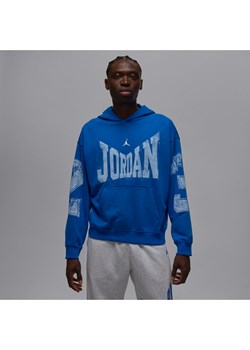 Męska uniwersytecka bluza z kapturem Jordan Brooklyn - Niebieski ze sklepu Nike poland w kategorii Bluzy męskie - zdjęcie 184264512