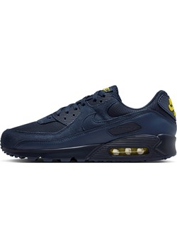 Buty męskie Nike Air Max 90 - Niebieski ze sklepu Nike poland w kategorii Buty sportowe męskie - zdjęcie 184264594