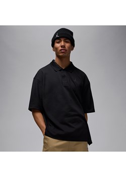 Męska koszulka polo Jordan Brooklyn - Czerń ze sklepu Nike poland w kategorii T-shirty męskie - zdjęcie 184264613