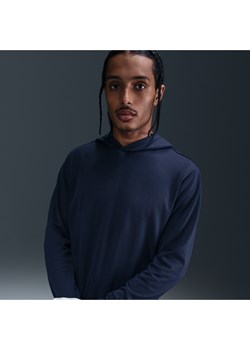 Męska bluza z kapturem do golfa Dri-FIT Nike Tour - Niebieski ze sklepu Nike poland w kategorii Bluzy męskie - zdjęcie 184264714