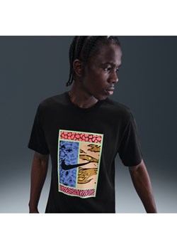 Męski T-shirt do tenisa Dri-FIT NikeCourt - Czerń ze sklepu Nike poland w kategorii T-shirty męskie - zdjęcie 184264770