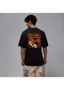 T-shirt męski Jordan AJ1 - Czerń ze sklepu Nike poland w kategorii T-shirty męskie - zdjęcie 184264834