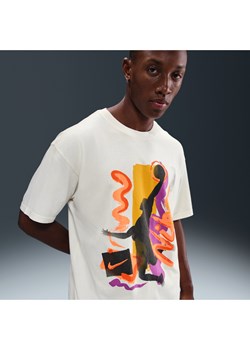 Męski T-shirt do koszykówki Max90 Nike - Biel - id: 41646250132new - marki Nike - 184265064 Męski T-shirt do koszykówki Max90 Nike - Biel ze sklepu Nike poland w kategorii T-shirty męskie - zdjęcie 184265064