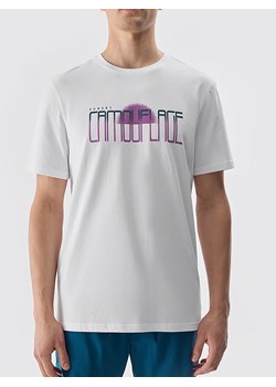 4F Koszulka w kolorze białym ze sklepu Limango Polska w kategorii T-shirty męskie - zdjęcie 184268391