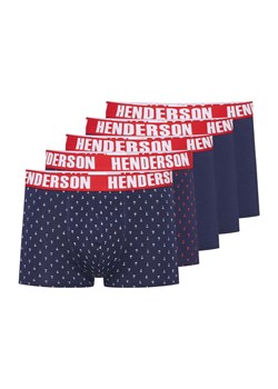 Henderson 5-pak bokserki męskie 43181-MLC, Kolor granatowo-czerwony, Rozmiar 2XL, Henderson ze sklepu Intymna w kategorii Majtki męskie - zdjęcie 184268922