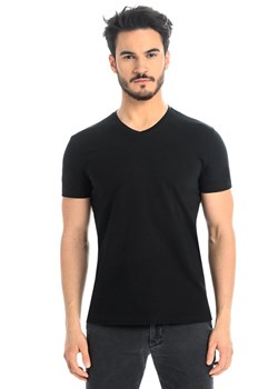 Dany V t-shirt męski bawełniany, Kolor czarny, Rozmiar 3XL, Teyli ze sklepu Intymna w kategorii T-shirty męskie - zdjęcie 184269104