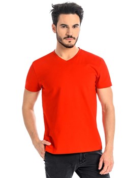 Dany V t-shirt męski bawełniany, Kolor czerwony, Rozmiar 3XL, Teyli ze sklepu Intymna w kategorii T-shirty męskie - zdjęcie 184269113