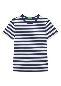 United Colors Of Benetton T-Shirt 3FHXC10MW Granatowy Regular Fit ze sklepu MODIVO w kategorii T-shirty chłopięce - zdjęcie 184269393