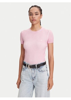 Miss Sixty T-Shirt 6S2SJ44500 Różowy Slim Fit ze sklepu MODIVO w kategorii Bluzki damskie - zdjęcie 184269410