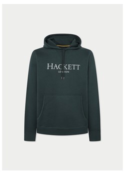 Hackett London Bluza w kolorze ciemnozielonym ze sklepu Limango Polska w kategorii Bluzy męskie - zdjęcie 184270352