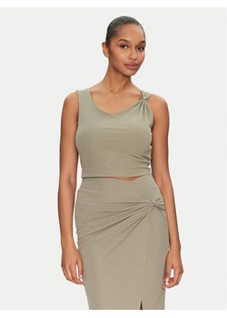 Guess Top W5GP22 KAQL2 Zielony Regular Fit ze sklepu MODIVO w kategorii Bluzki damskie - zdjęcie 184270593