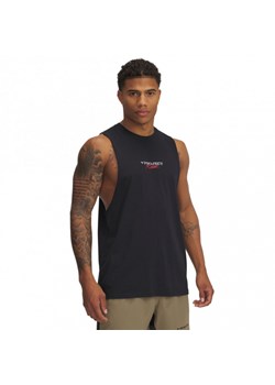 Męski top treningowy Under Armour Project Rock Tank - czarny ze sklepu Sportstylestory.com w kategorii T-shirty męskie - zdjęcie 184270822