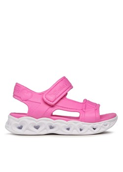 Sandały Skechers Always Flashy 308045L/PNK Różowy ze sklepu eobuwie.pl w kategorii Sandały dziecięce - zdjęcie 184271123