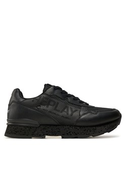 Sneakersy REPLAY Arthur Total GMS68 .000.C0087S Czarny ze sklepu eobuwie.pl w kategorii Buty sportowe męskie - zdjęcie 184271741