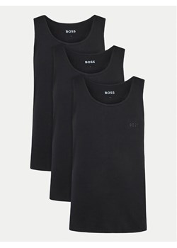 BOSS Komplet 3 tank topów 50542132 Czarny Regular Fit ze sklepu MODIVO w kategorii T-shirty męskie - zdjęcie 184272334