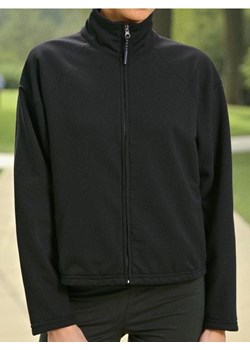 Sinsay - Bluza na zamek ze stójką - czarny ze sklepu Sinsay w kategorii Bluzy damskie - zdjęcie 184276640