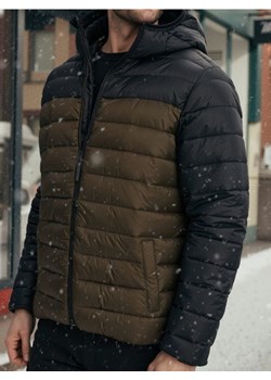 Sinsay - Kurtka puffer z kapturem - zielony ze sklepu Sinsay w kategorii Kurtki męskie - zdjęcie 184276650