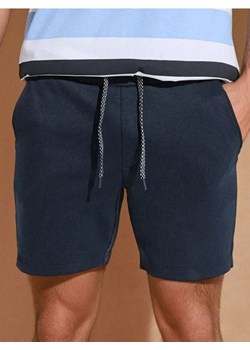 Sinsay - Szorty slim fit - granatowy ze sklepu Sinsay w kategorii Spodenki męskie - zdjęcie 184276790