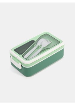 Sinsay - Lunch box ze sztućcami - zielony ze sklepu Sinsay w kategorii Pojemniki kuchenne - zdjęcie 184276821
