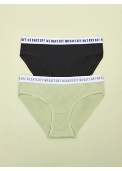 Sinsay - Majtki 2 pack - zielony ze sklepu Sinsay w kategorii Majtki damskie - zdjęcie 184276830