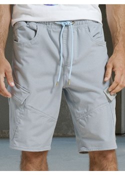 Sinsay - Szorty jeansowe jogger - zielony ze sklepu Sinsay w kategorii Spodenki męskie - zdjęcie 184277260