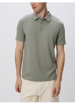 Reserved - Koszulka polo regular fit - oliwkowy ze sklepu Reserved w kategorii T-shirty męskie - zdjęcie 184277964