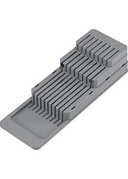 metaltex Blok &quot;Blade-Fit&quot; w kolorze szarym na noże - 11 x 14 x 41 cm ze sklepu Limango Polska w kategorii Noże kuchenne - zdjęcie 184278450